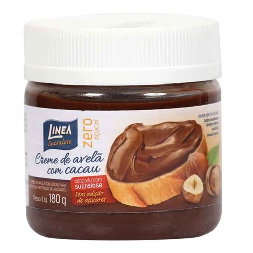 Creme de Avelã Linea Zero Açucar 180g Creme de Avelã Linea Zero Açucar 180g
