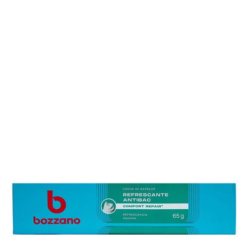 Creme de Barbear Bozzano Refrescante e Antibac 65g Creme de Barbear Bozzano Refrescante e Antibac 65g