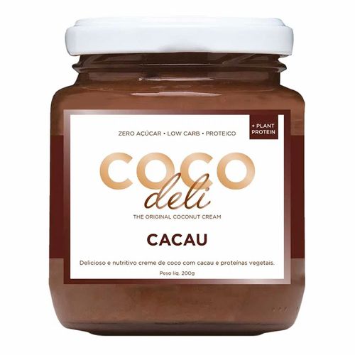 Creme de Coco Deli Cacau - Farovitta - 200g Creme de Coco Deli Cacau - Farovitta - 200g