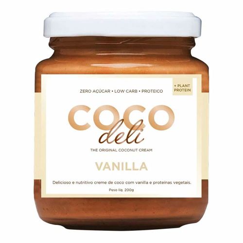 Creme de Coco Deli Vanilla - Farovitta - 200g