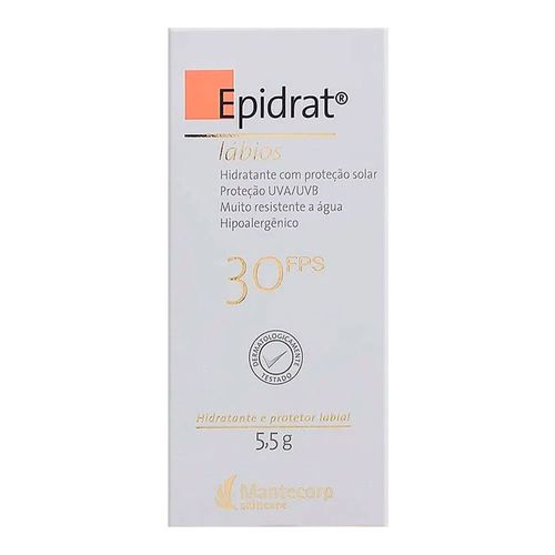Hidratante Labial Epidrat Lábios FPS30 5,5g Hidratante Labial Epidrat Lábios FPS30 5,5g