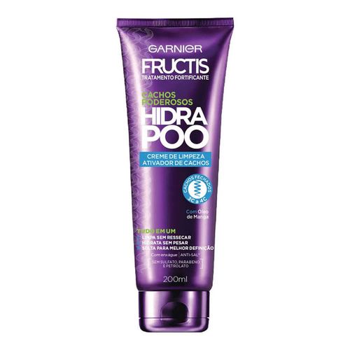 Creme de Limpeza Fructis Hydra Poo Cachos Fechados 200ml