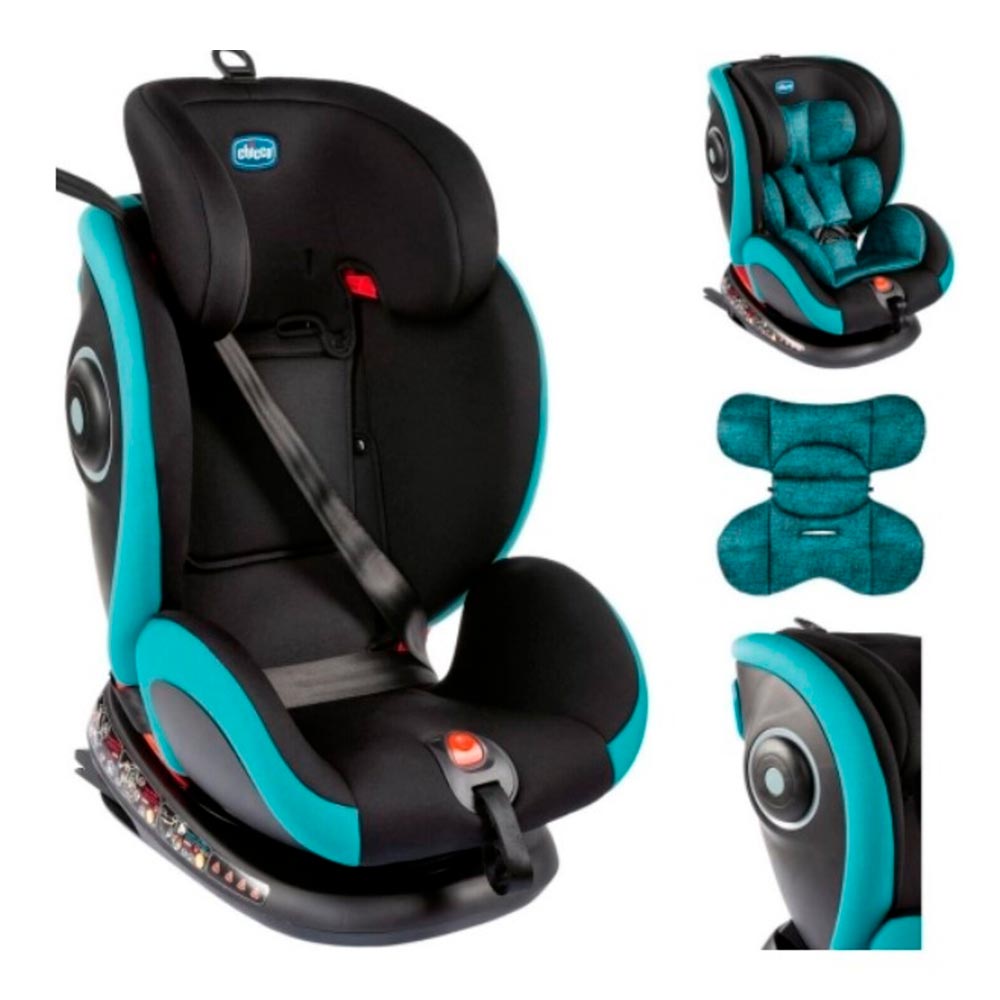Cadeira para Carro Chicco Seat4Fix Azul 1 unidade - Drogarias Pacheco