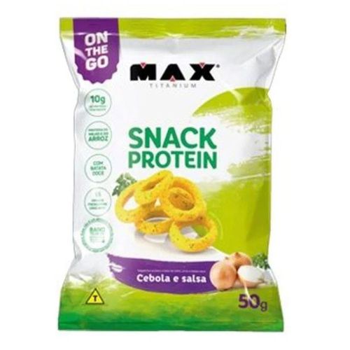 Salgadinho Snack Protein - Max Titanium - 50g Salgadinho Snack Protein - Max Titanium - 50g