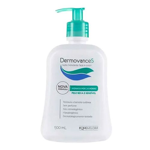 Hidratante Corporal e Facial DermovanceS Pele Seca e Sensível 500ml