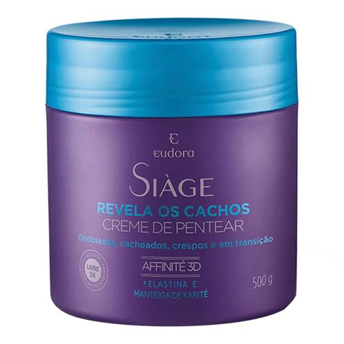 Creme de Pentear Eudora Siàge Revela Os Cachos 500g Creme de Pentear Eudora Siàge Revela Os Cachos 500g