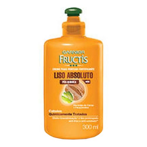 Creme de Pentear Fructis Liso Absoluto Pós Química 300ml Creme de Pentear Fructis Liso Absoluto Pós Química 300ml