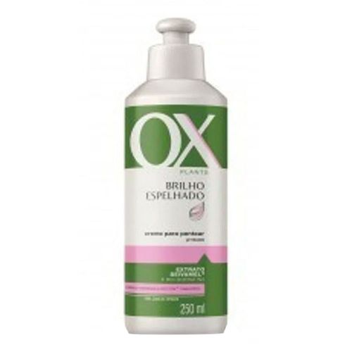 Creme de Pentear OX Plants Brilho Espelhado 250ml Creme de Pentear OX Plants Brilho Espelhado 250ml