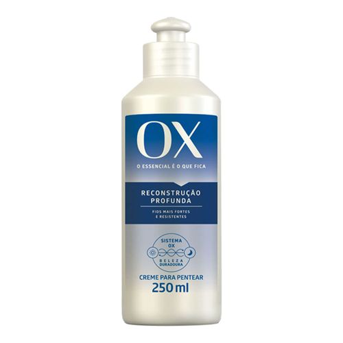 Creme de Pentear OX Reconstrução Profunda 250ml Creme de Pentear OX Reconstrução Profunda 250ml