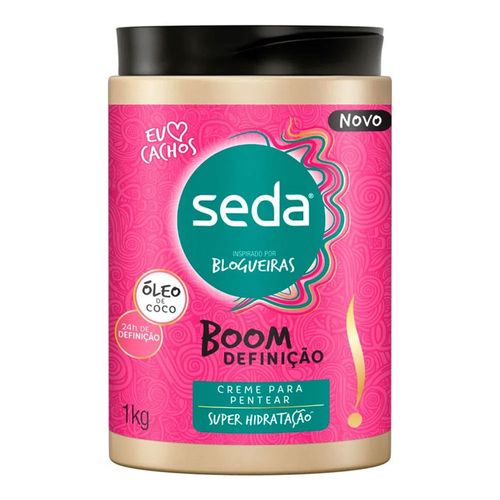 Creme de Pentear Seda Boom Definição 1kg Creme de Pentear Seda Boom Definição 1kg