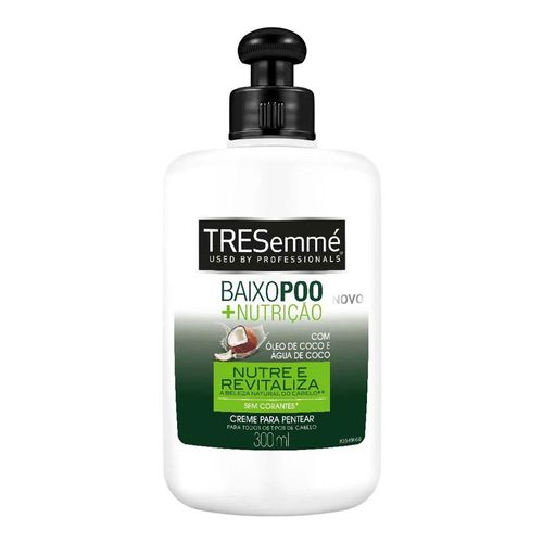 Creme de Pentear Tresemmé Baixo Poo + Nutrição 300ml Creme de Pentear Tresemmé Baixo Poo + Nutrição 300ml