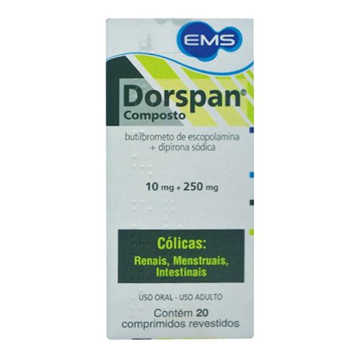 Dorspan Composto EMS 20 drágeas Dorspan Composto EMS 20 drágeas