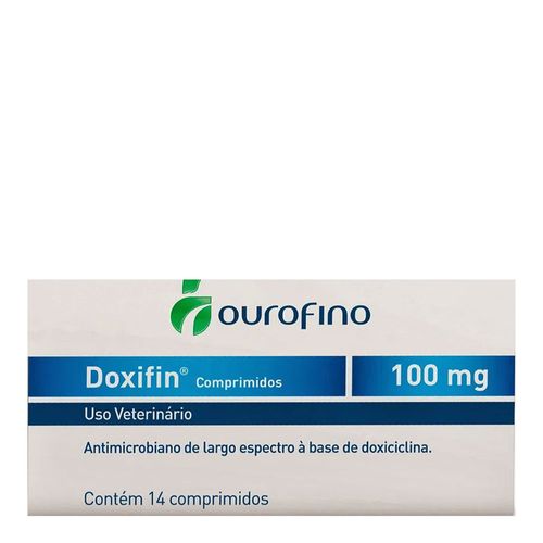 DOXIFIN 100mg - cx c/ 14 comprimidos DOXIFIN 100mg - cx c/ 14 comprimidos
