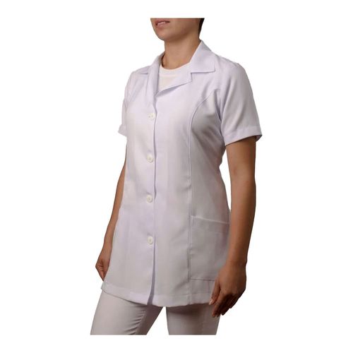 Jaleco Feminino Manga Curta Oxford Jaleco Feminino Manga Curta Oxford