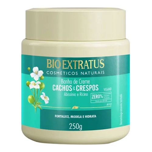 Creme de Tratamento Bio Extratus Cachos e Crespos 250g Creme de Tratamento Bio Extratus Cachos e Crespos 250g