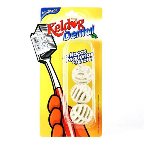 Keldog Dental Bolinha - com 3 unidades Keldog Dental Bolinha - com 3 unidades