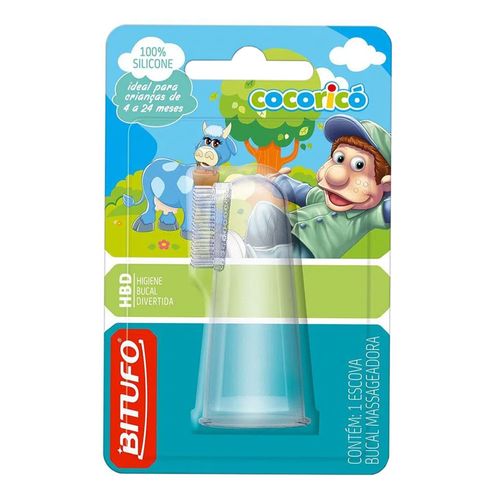Escova Dental Bitufo Massageadora Cocoricó Escova Dental Bitufo Massageadora Cocoricó