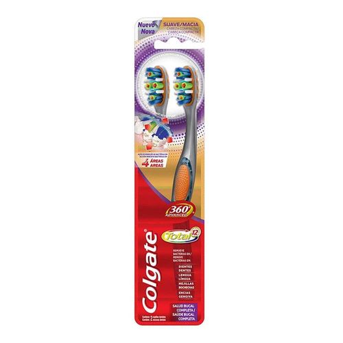 Escova Dental Colgate 360º Total 12 2 Unidades