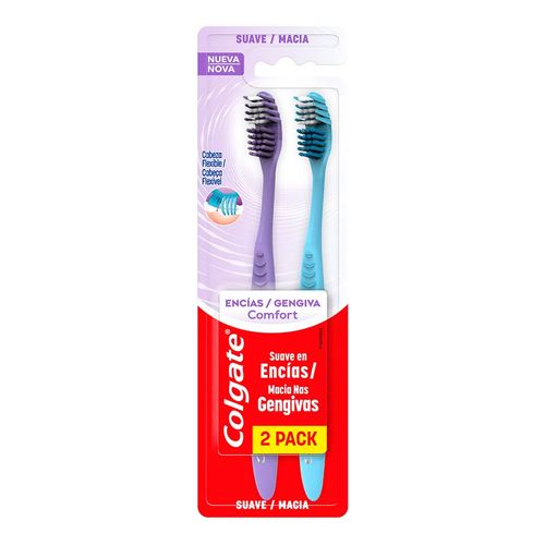 Escova Dental Colgate Gengiva Comfort 2 Unidades