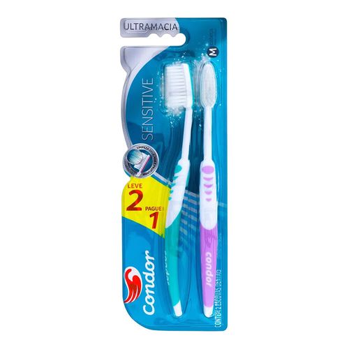 Escova Dental Condor Ultra Macia 2 Unidades Escova Dental Condor Ultra Macia 2 Unidades