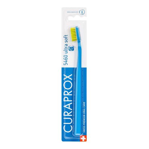 Escova Dental Curaprox 5460 Ultrasoft Azul e Verde 1 Unidade Escova Dental Curaprox 5460 Ultrasoft Azul e Verde 1 Unidade