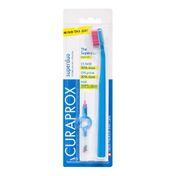 Escova Dental Curaprox Superduo CS5060b Cores Sortidas + Interdental Prime com Suporte