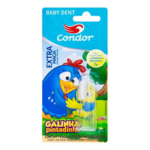 Escova Dental Extra Macia Infantil Condor Galinha Pintadinha 1 Unidade Escova Dental Extra Macia Infantil Condor Galinha Pintadinha 1 Unidade