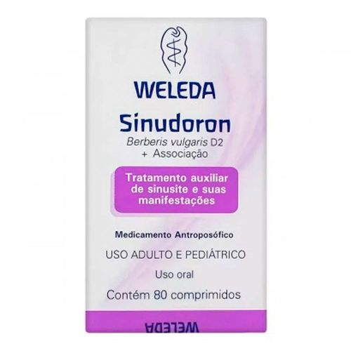 Sinudoron Weleda 80 comprimidos