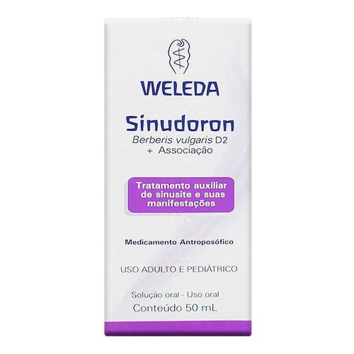 Sinudoron Weleda Gotas 50ml Sinudoron Weleda Gotas 50ml