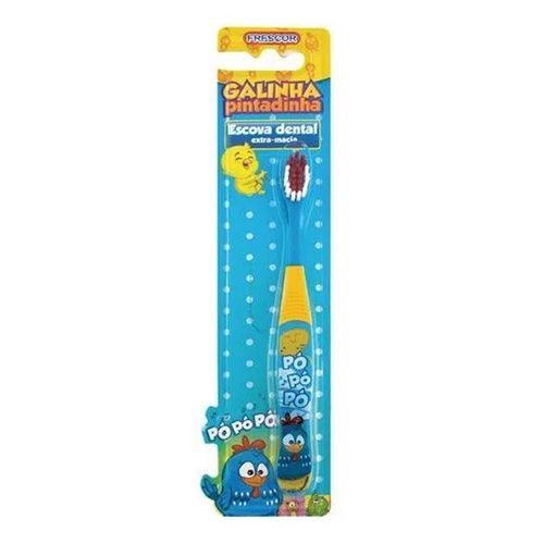 Escova Dental Infantil Galinha Pintadinha Gift Escova Dental Infantil Galinha Pintadinha Gift