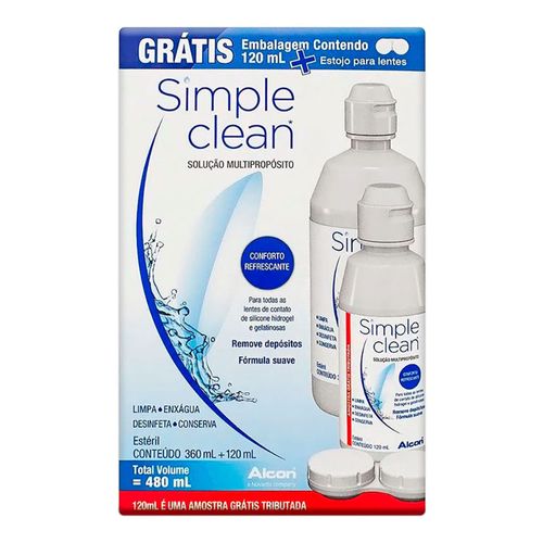 Solução Multipropósito Simple Clean 480ml Solução Multipropósito Simple Clean 480ml