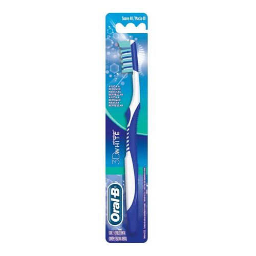 Escova Dental Oral-B 3D White 40 Macia