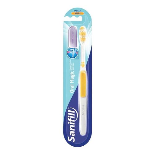 Escova Dental Sanifill Magic com Protetor de cerdas Escova Dental Sanifill Magic com Protetor de cerdas