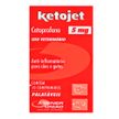 KETOJET 5mg - caixa com 10 compr.
