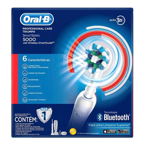Escova Elétrica Oral-B Professional Care 5000 110v Escova Elétrica Oral-B Professional Care 5000 110v