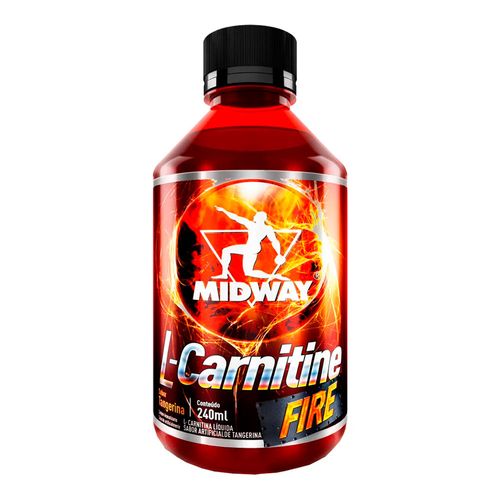 L-Carnitine Fire Midway Tangerina 240ml L-Carnitine Fire Midway Tangerina 240ml