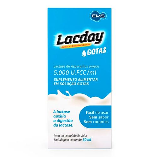 Lacday Gotas 5.000 U.FCC/Ml EMS 30ml Lacday Gotas 5.000 U.FCC/Ml EMS 30ml