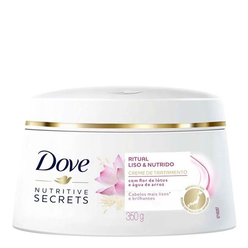 Creme de Tratamento Dove Ritual Liso e Nutrido 350g Creme de Tratamento Dove Ritual Liso e Nutrido 350g