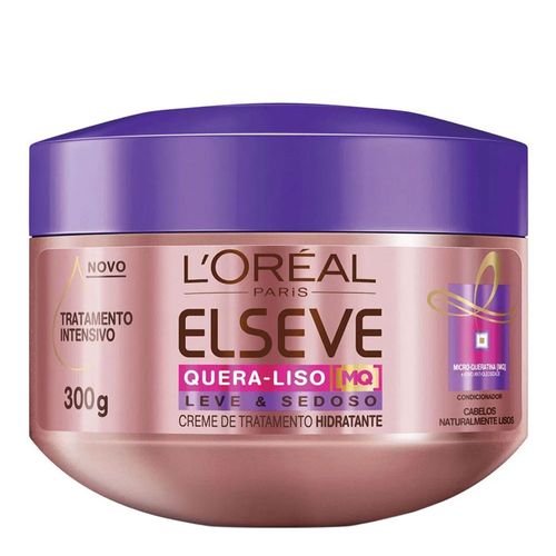 Creme de Tratamento Elseve Quera-liso Hidratante 300g