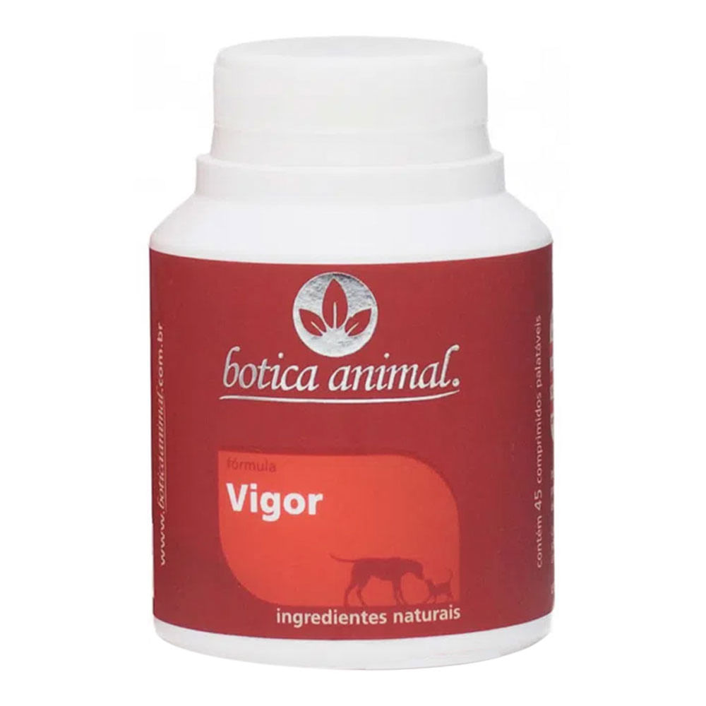 Suplemento Natural Vigor Botica Animal 45 Comprimidos - Drogarias Pacheco