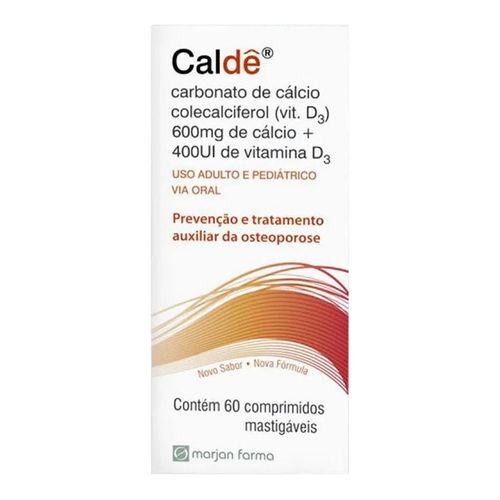Suplemento Vitamínico Caldê Marjan 60 Comprimidos Mastigáveis Suplemento Vitamínico Caldê Marjan 60 Comprimidos Mastigáveis
