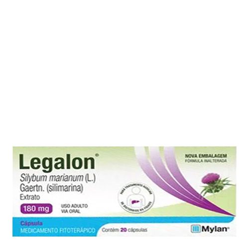 Legalon 180mg Mylan 20 Cápsulas Legalon 180mg Mylan 20 Cápsulas
