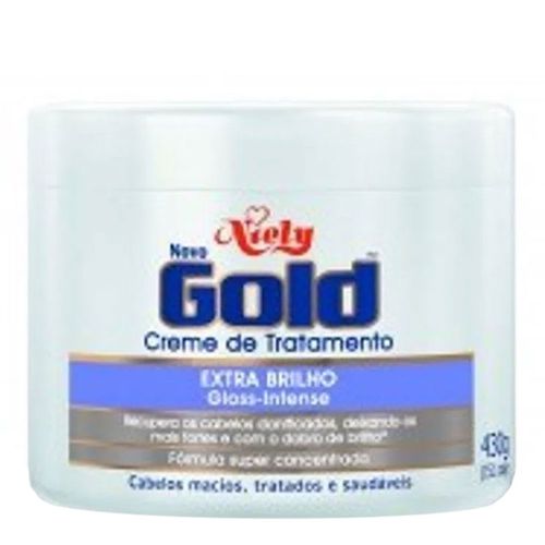 Creme de Tratamento Niely Gold Extra Brilho - 430ml