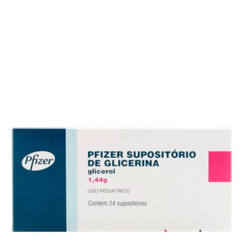 Supositório de Glicerina Infantil Pfizer com 24 Unidades Supositório de Glicerina Infantil Pfizer com 24 Unidades