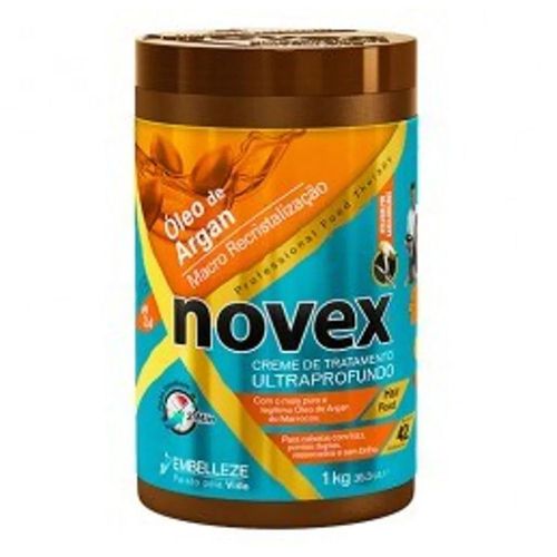 Creme de Tratamento Novex Ultra Profundo Óleo de Argan 1kg Creme de Tratamento Novex Ultra Profundo Óleo de Argan 1kg