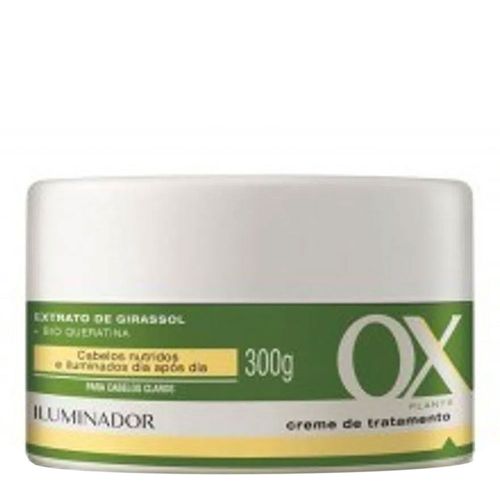 Creme de Tratamento OX Plants Iluminador 300g Creme de Tratamento OX Plants Iluminador 300g