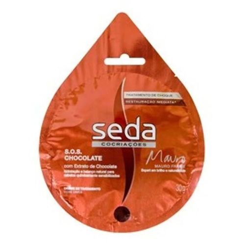 Creme de Tratamento Seda Choque S.O.S Chocolate 30g Creme de Tratamento Seda Choque S.O.S Chocolate 30g