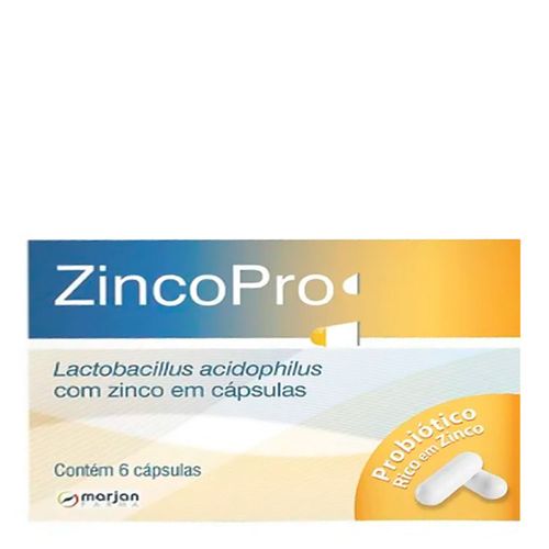 Zincopro Marjan 6 Cápsulas Zincopro Marjan 6 Cápsulas