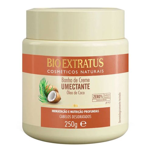 Creme de Tratamento Umectante Bio Extratus Óleo de Coco 250g Creme de Tratamento Umectante Bio Extratus Óleo de Coco 250g