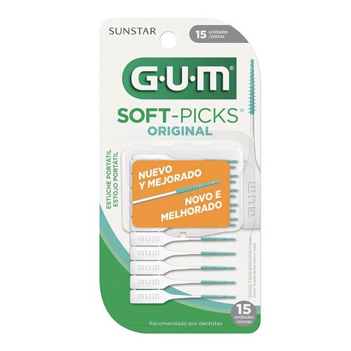Escova Interdental Soft Picks GUM 15 Unidades Escova Interdental Soft Picks GUM 15 Unidades